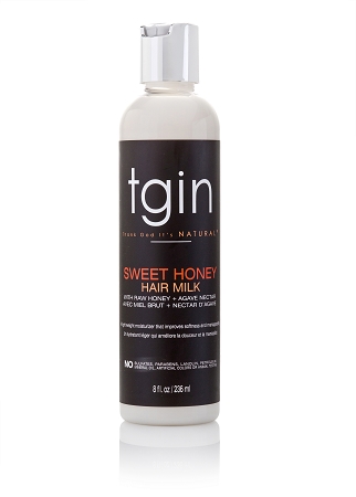 tgin Sweet Honey Hair Milk And Moisturizer For Natural Hair - Dry Hair - Curly Hair - Damaged Hair - 8 Oz