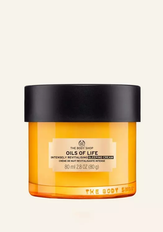 The Body Shop Oils Of Life Intensely Revitalising Sleeping Cream