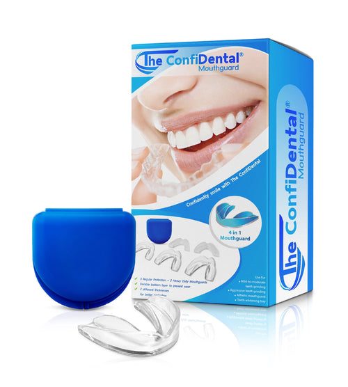 The ConfiDental – Pack of 5 Moldable Mouth Guard For Teeth Grinding Clenching Bruxism