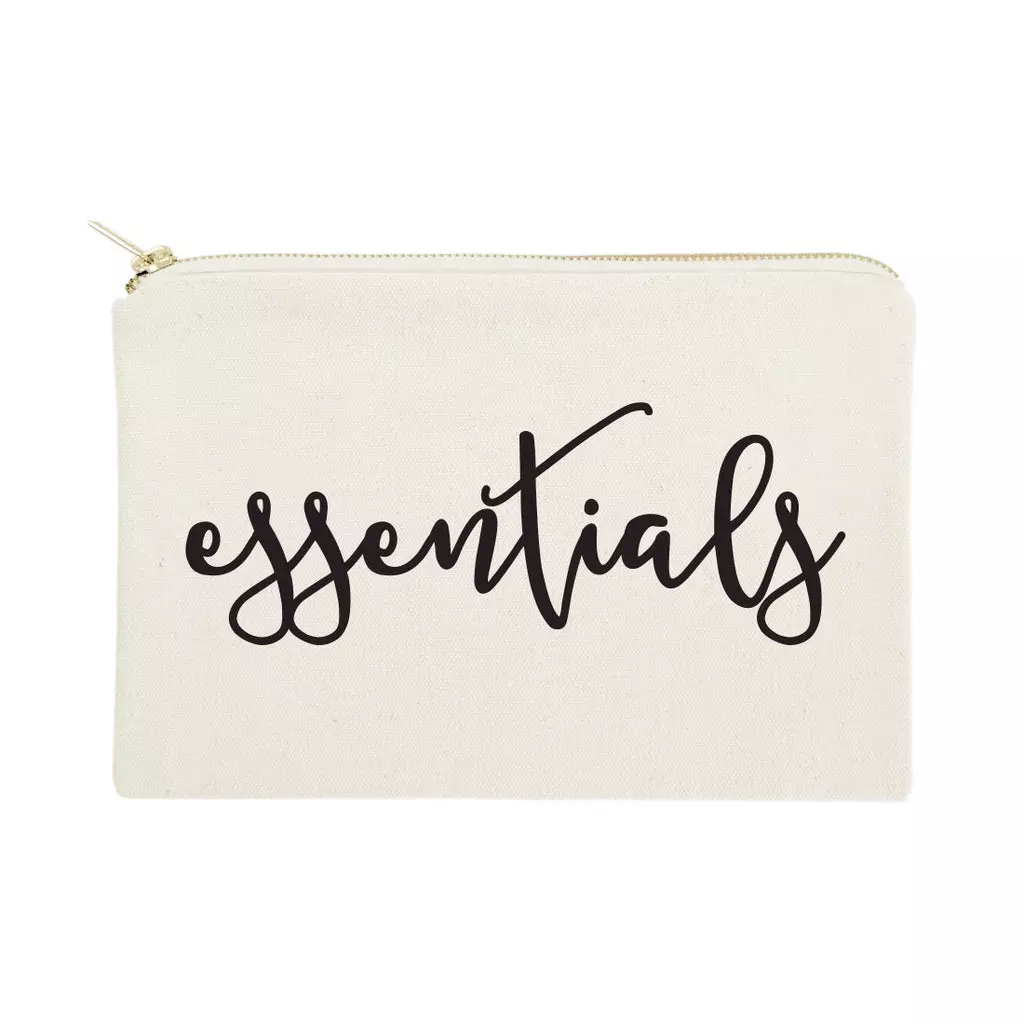 The Cotton & Canvas Co. Essentials Cosmetic Bag