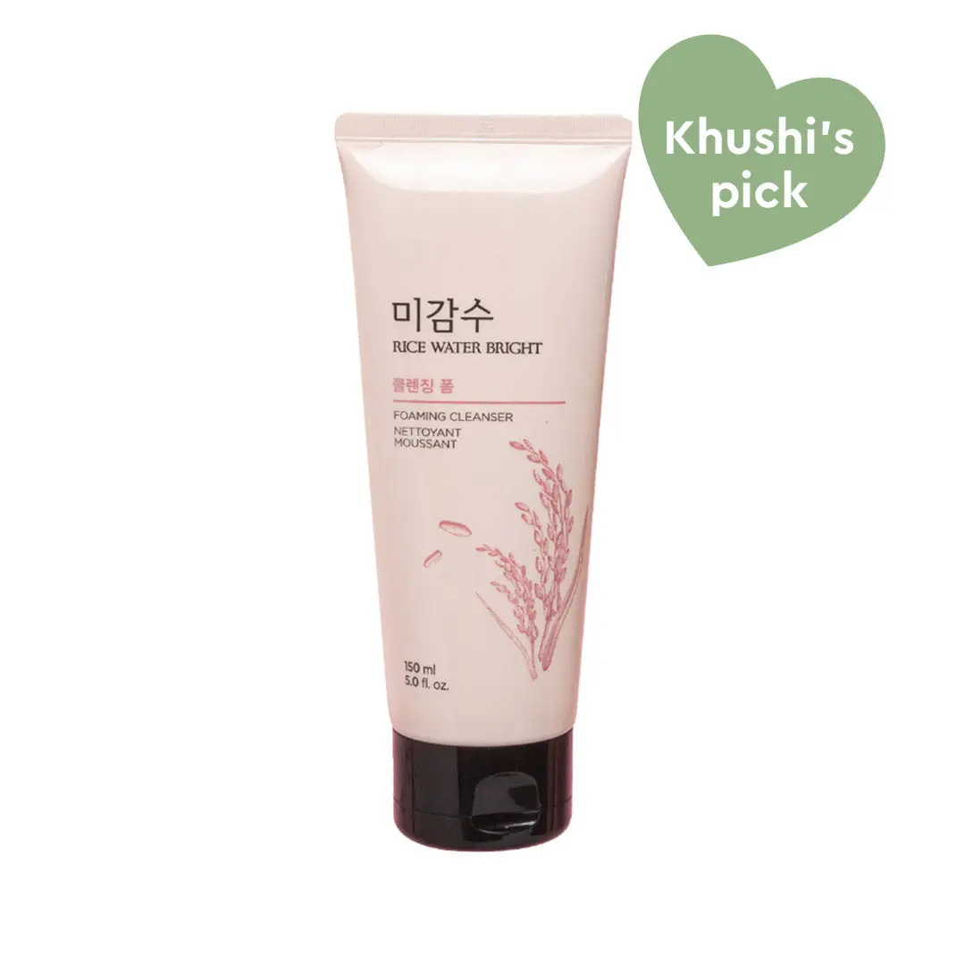 The Face Shop Rice Water Bright Foaming Cleanser