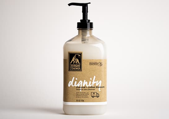 The Right To Shower Dignity Head To Toe Cleanser