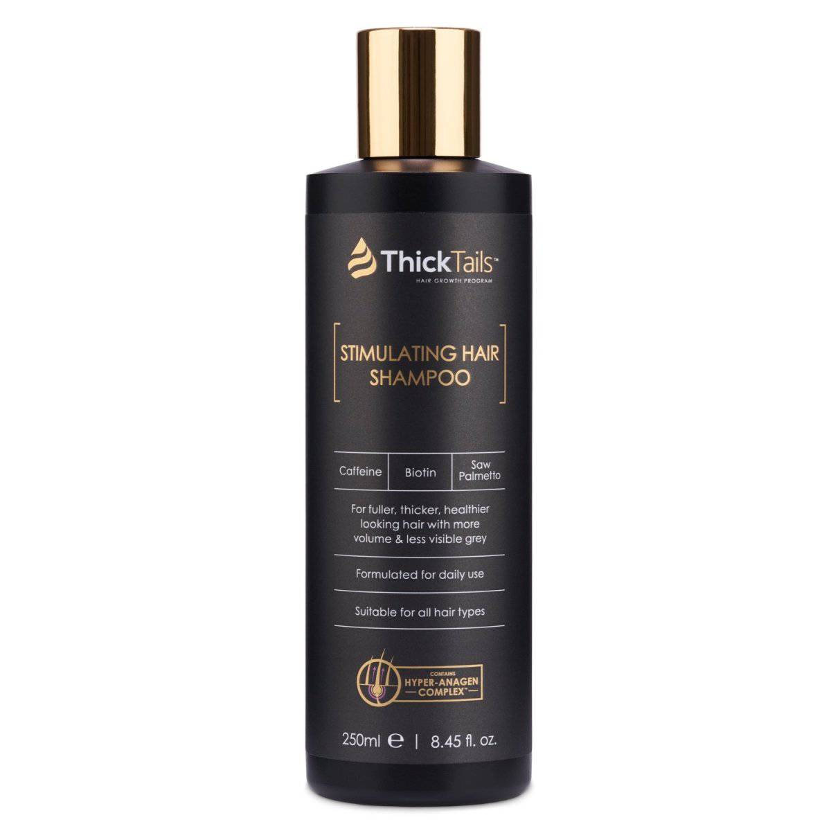 ThickTails Hair Growth Shampoo For Women - For Thinning Hair & Breakage Due to Menopause, Stress, Postpartum Recovery. Anti Hair Loss Shampoo For Hair Regrowth. DHT Blocking Shampoo. Biotin Caffeine