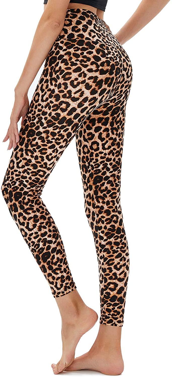 tnnzeet high waist leggings leopard afl3102