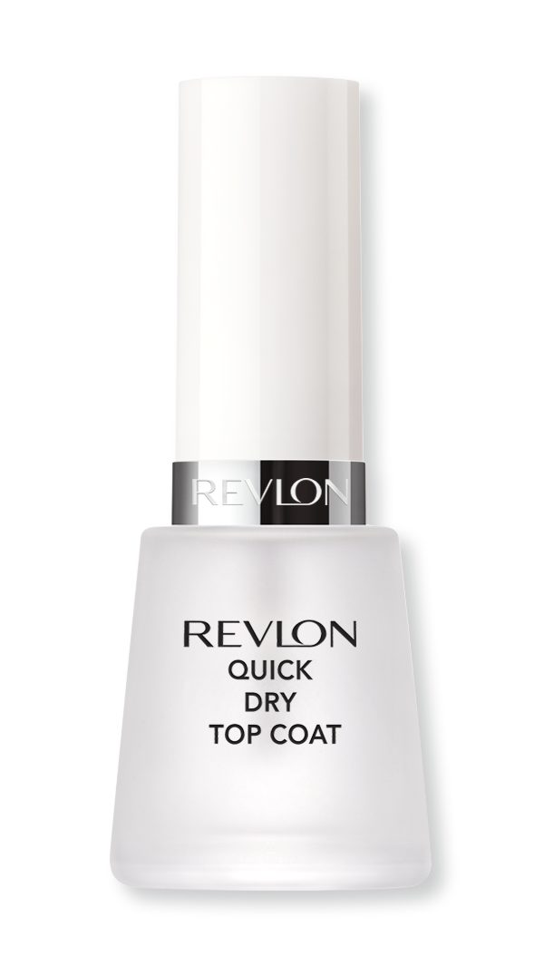 Top Coat Nail Polish by Revlon, Quick Dry Nail Polish, Chip Resistant & Longwear Formula, High Shine Finish, Quick Dry Top Coat, Clear, 0.5 Fl Oz