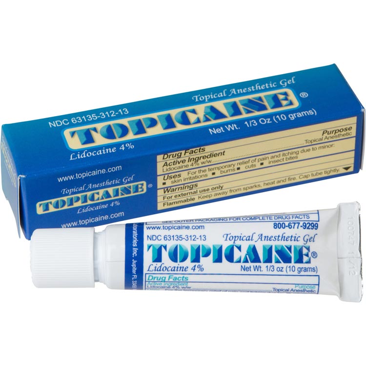 Topicaine Topical Anesthetic Gel