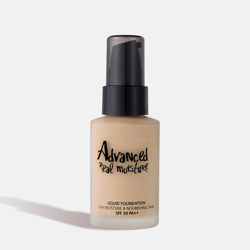 TOUCH IN SOL Advanced Real Moisture Liquid Foundation 1.01 fl. oz. (30ml) - A Light Weight Hydrating Foundation