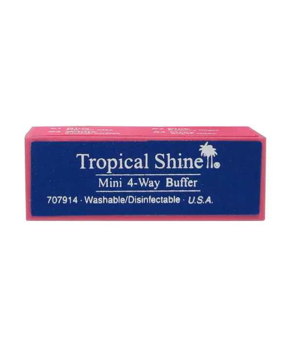 Tropical Shine Mini 4-Way Nail Buffer