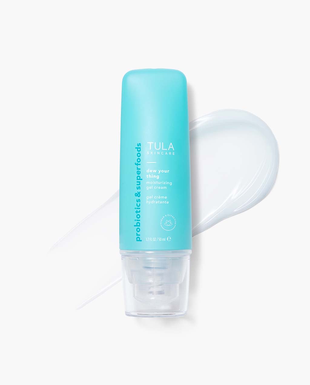 TULA Skin Care Dew Your Thing Moisturizing Gel Cream | Weightless Moisturizer for Face, Lightweight Water-Based Face Cream for Dewy Hydration | 1.7 oz.