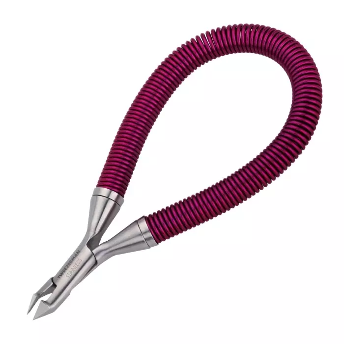 Tweezerman Grip & Snip Spiral Spring Cuticle Nipper 