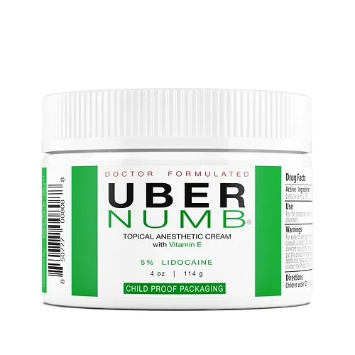 Uber Numb Topical Anesthetic Cream