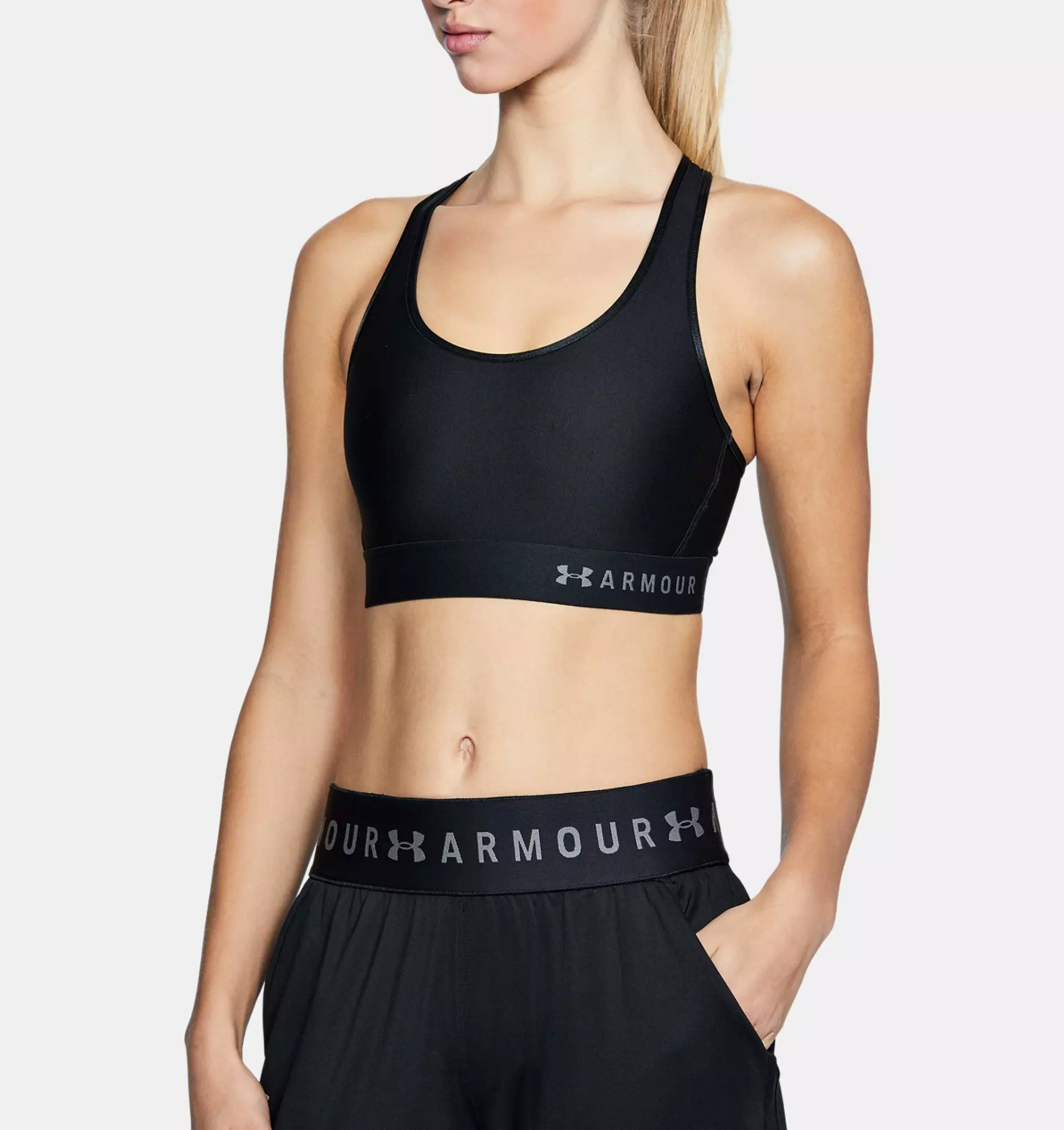 Under Armour Women’s Armour Mid Keyhole Sports Bra