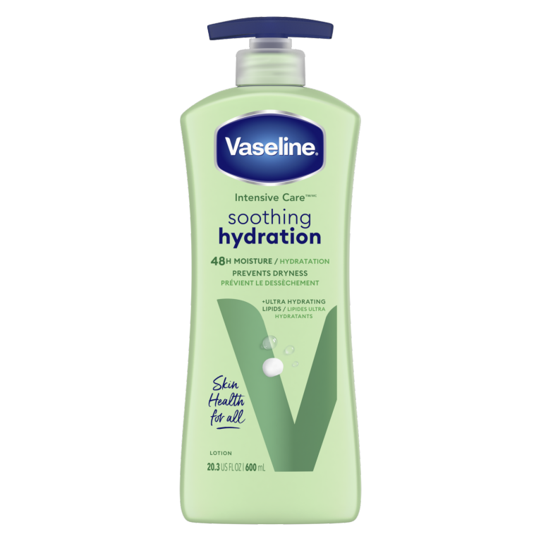Vaseline Intensive Care hand and body lotion For Dehydrated Skin Soothing Hydration Dry Skin Lotion With 100% Pure Aloe Extract