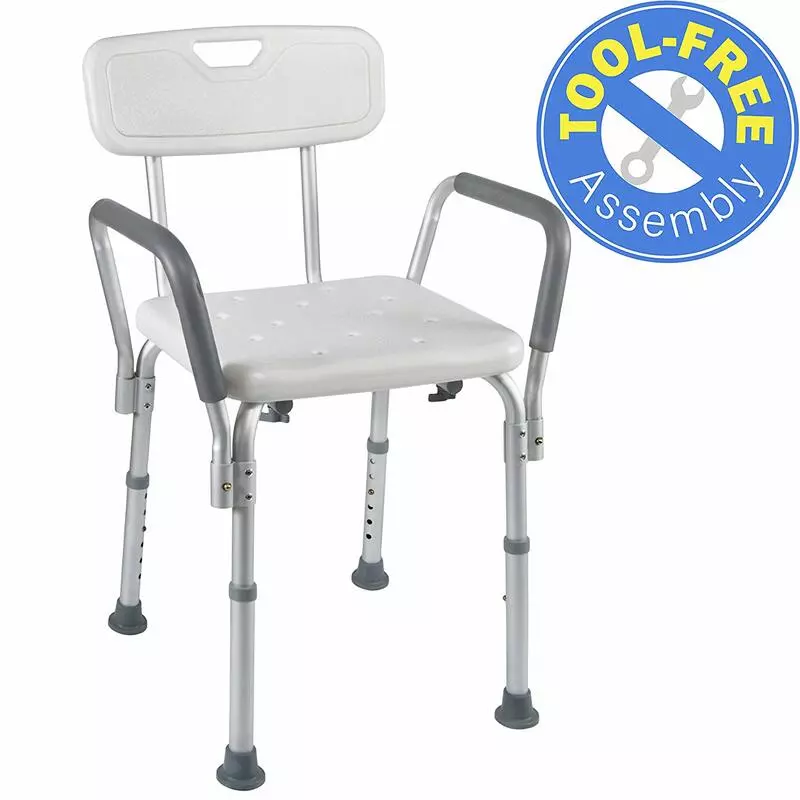 Vaunn Medical Shower Chair With Arms