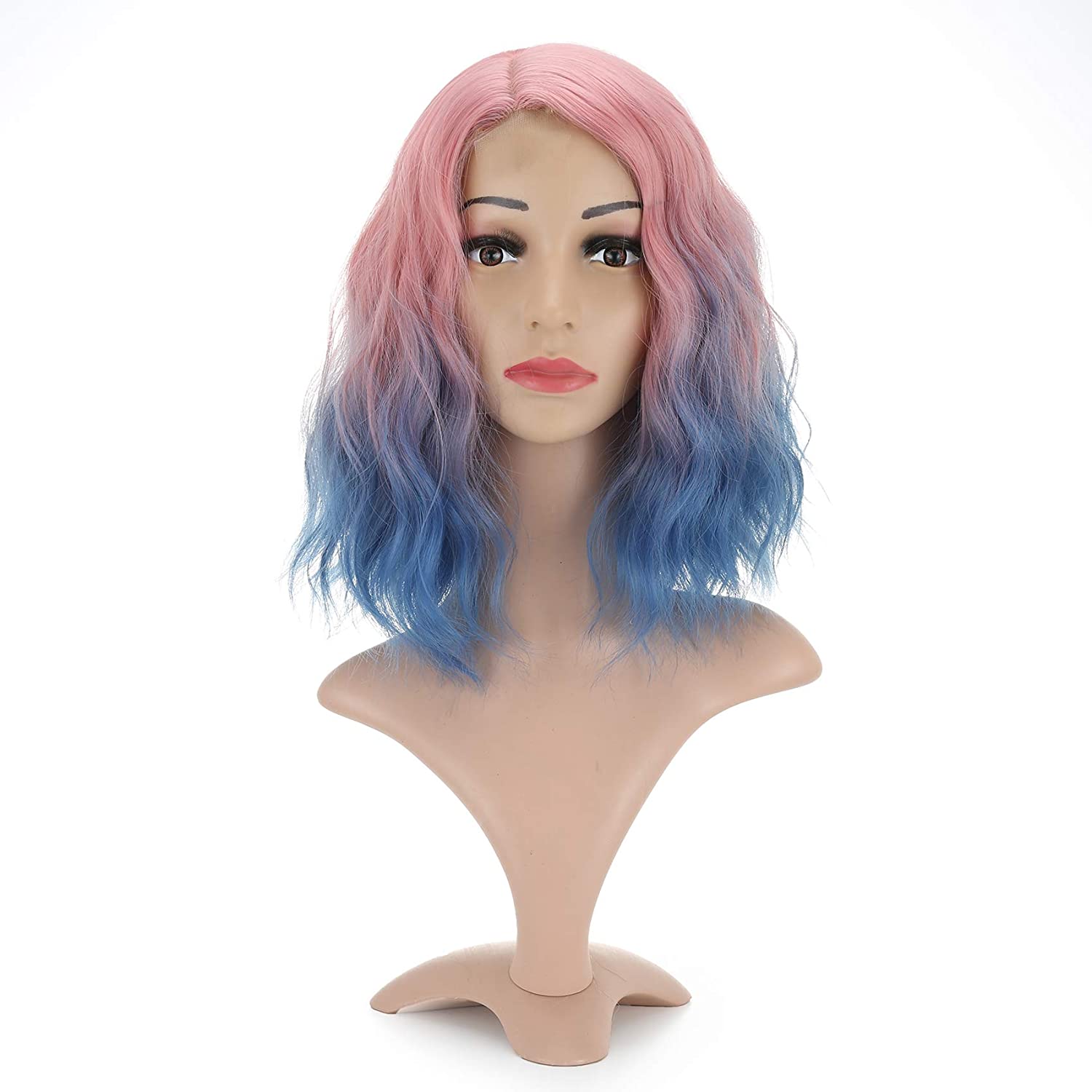 VCKOVCKO Lace Front Bob Ombre Wig