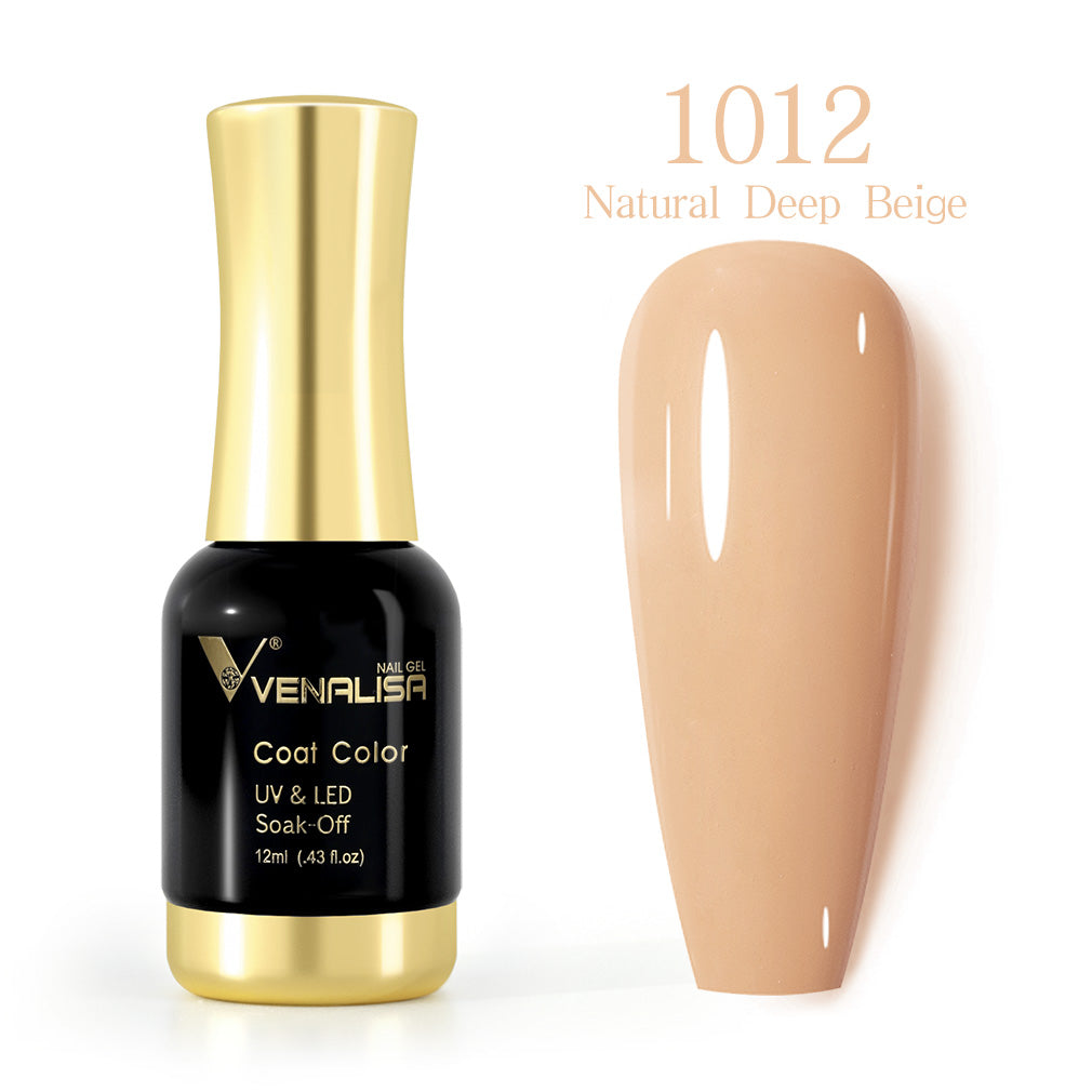 Venalisa Nail Gel Coat Color – 1012 Natural Deep Beige