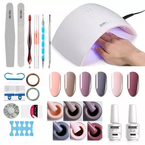 Vishine LED And UV Nail Gel Kit