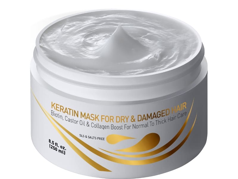 Vitamins Hair Cosmetics Keratin Hair Mask Deep Conditioner