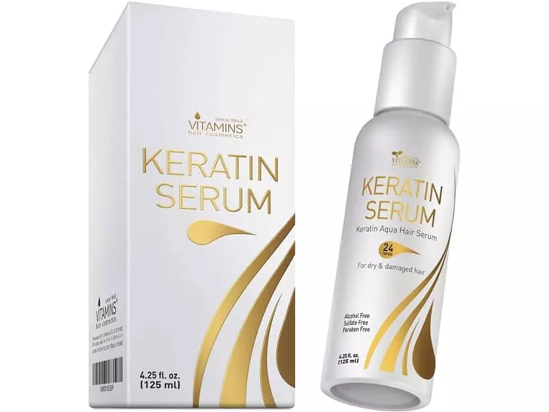 Vitamins Hair Cosmetics Keratin Serum