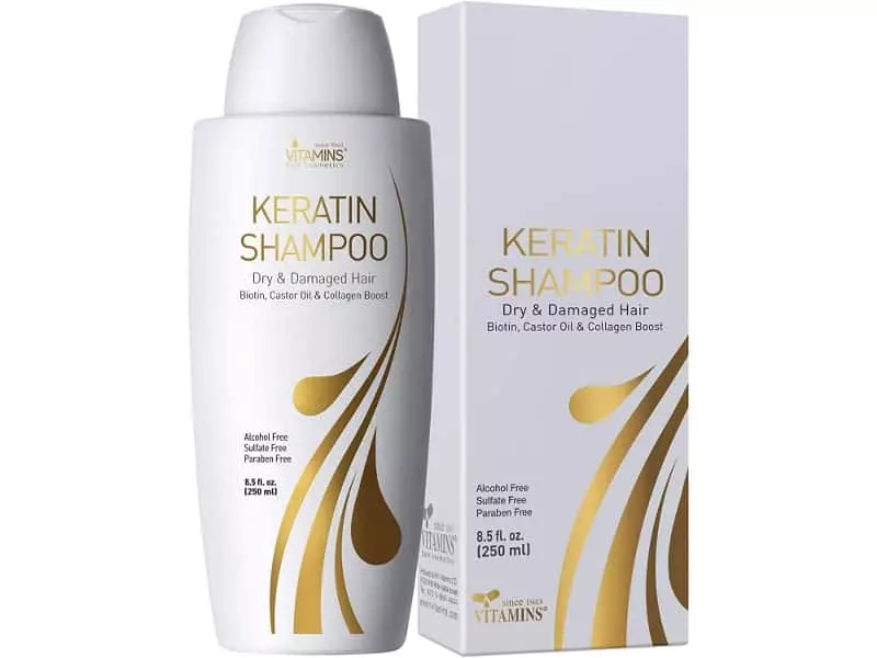 VITAMINS Keratin Shampoo Hair Treatment