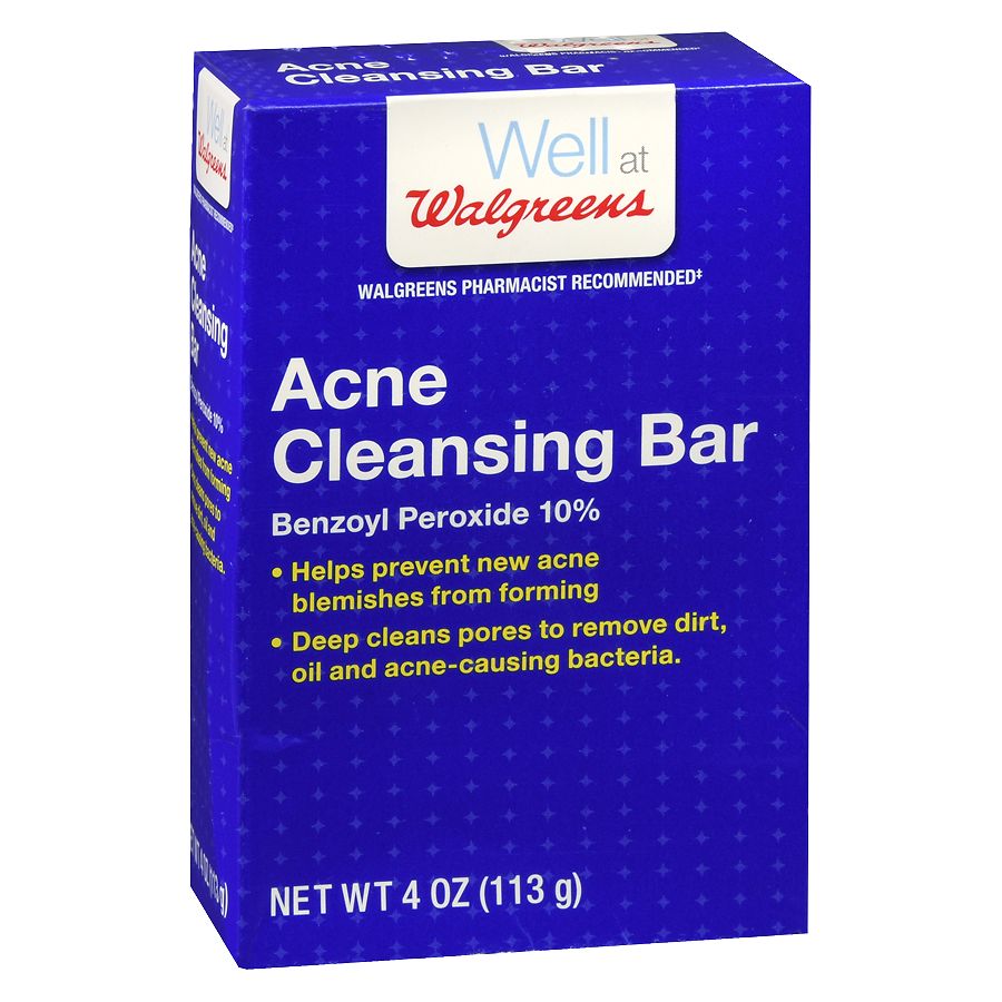 Walgreens Acne Treatment Cleansing Bar