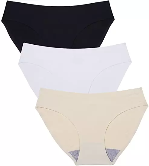 Wealurre Seamless Underwear Invisible Bikini Panties