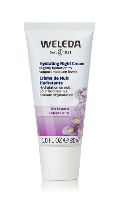 Weleda Hydrating Night Face Cream, 1 Fluid Ounce, Plant Rich Moisturizer with Iris Root, Calendula and Chamomile Fragrance free