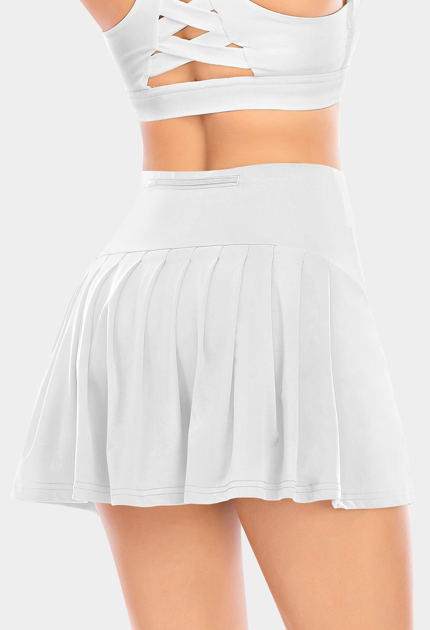 Werena Pleated Tennis Skirts For Women With Pockets