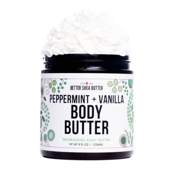 Whipped Shea Butter with Peppermint & Vanilla