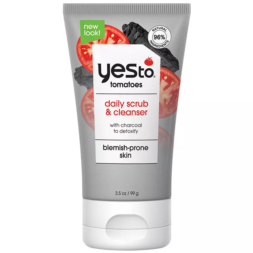 Yes To Tomatoes Clear Skin Detoxifying Charcoal Deep Cleansing Scrub 3