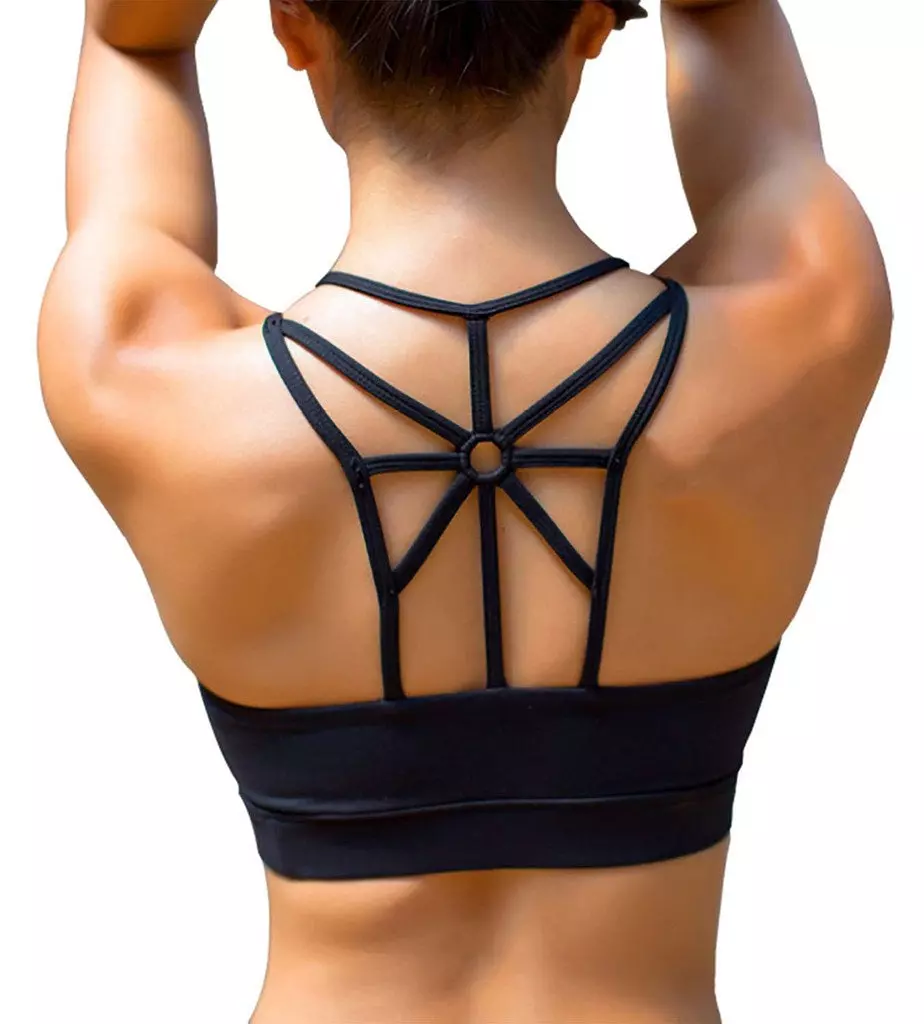 YIANNA Crossback Sports Bras For Women