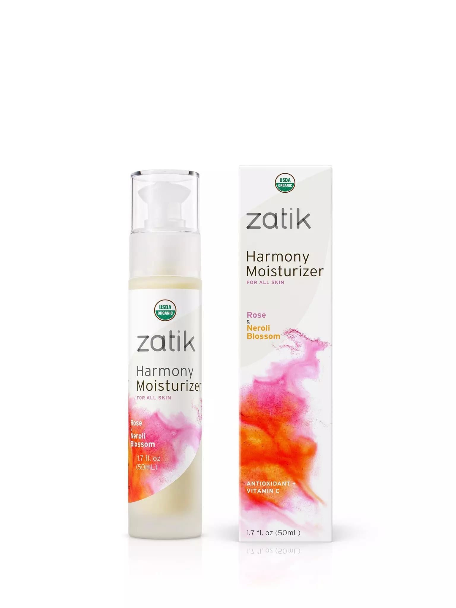 Zatik Harmony Moisturizer – Rose & Neroli Blossom