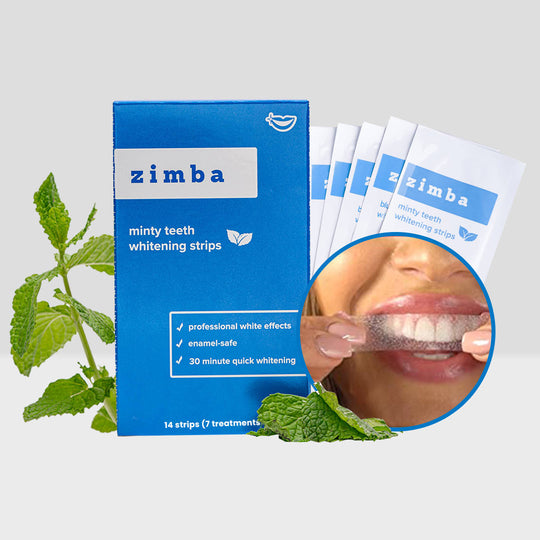 Zimba Wintergreen Teeth Whitening Strips