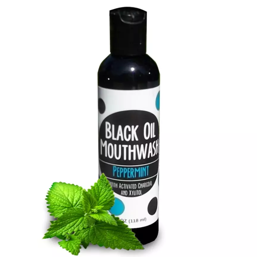 Zinda Naturals Black Oil Mouthwash