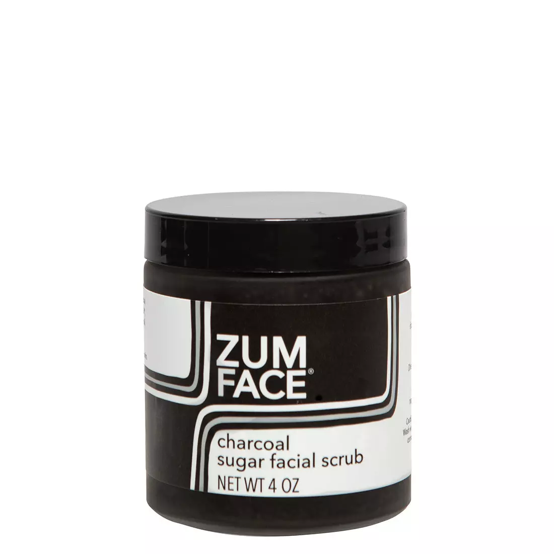 Zum Face Sugar Facial Scrub - Charcoal