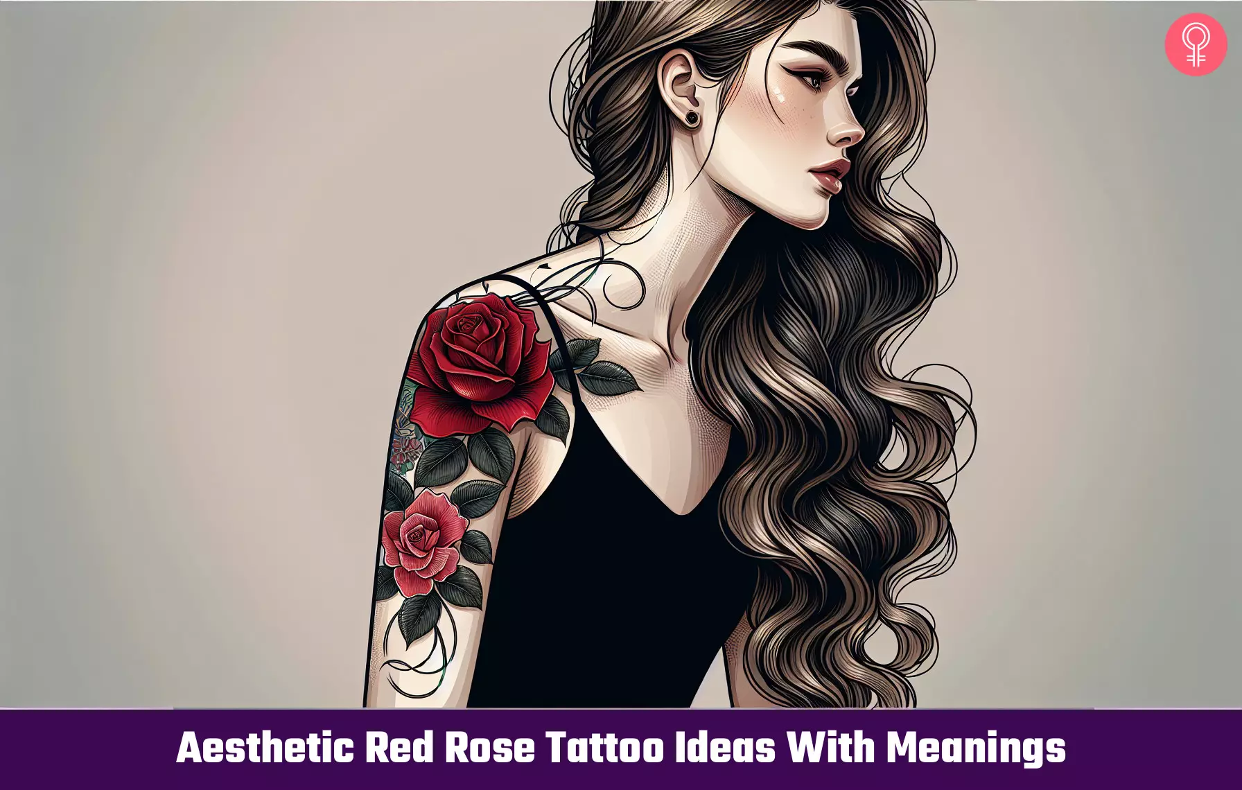 red rose tattoo designs