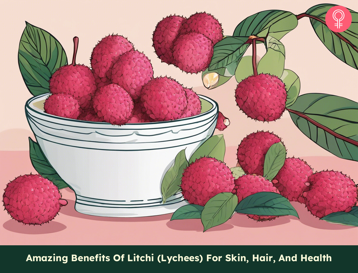 litchis benefits_illustration