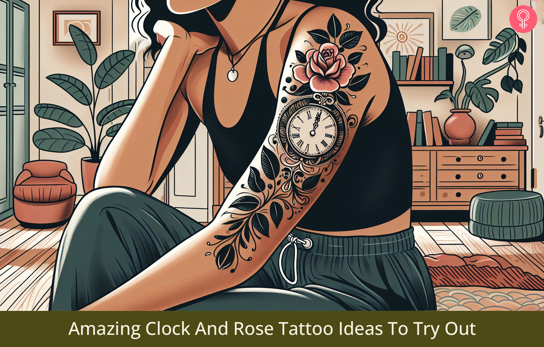 90 Amazing Clock And Rose Tattoo Ideas To Try Out