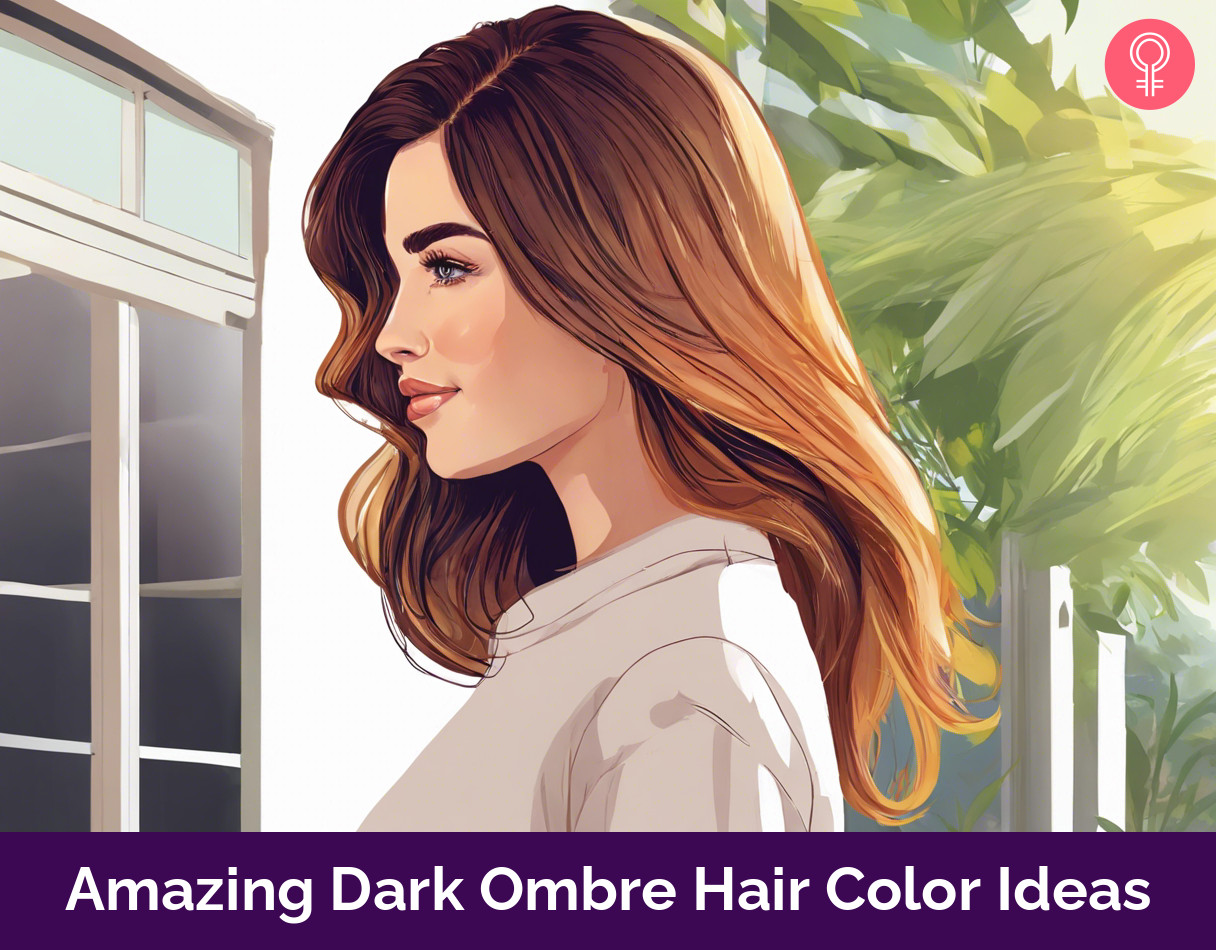 Dark Ombre Hair Color Ideas