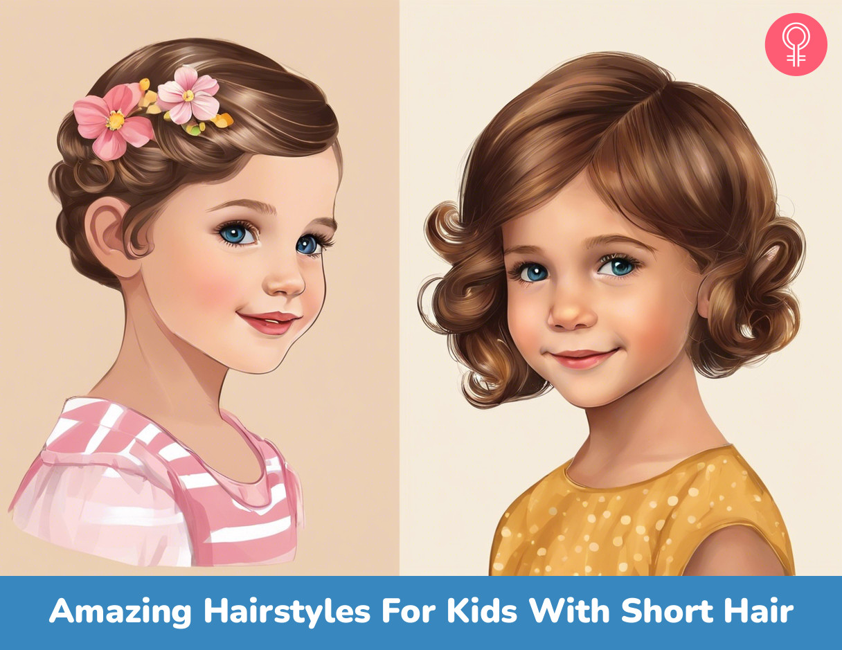 hairstyles for kids with short hair