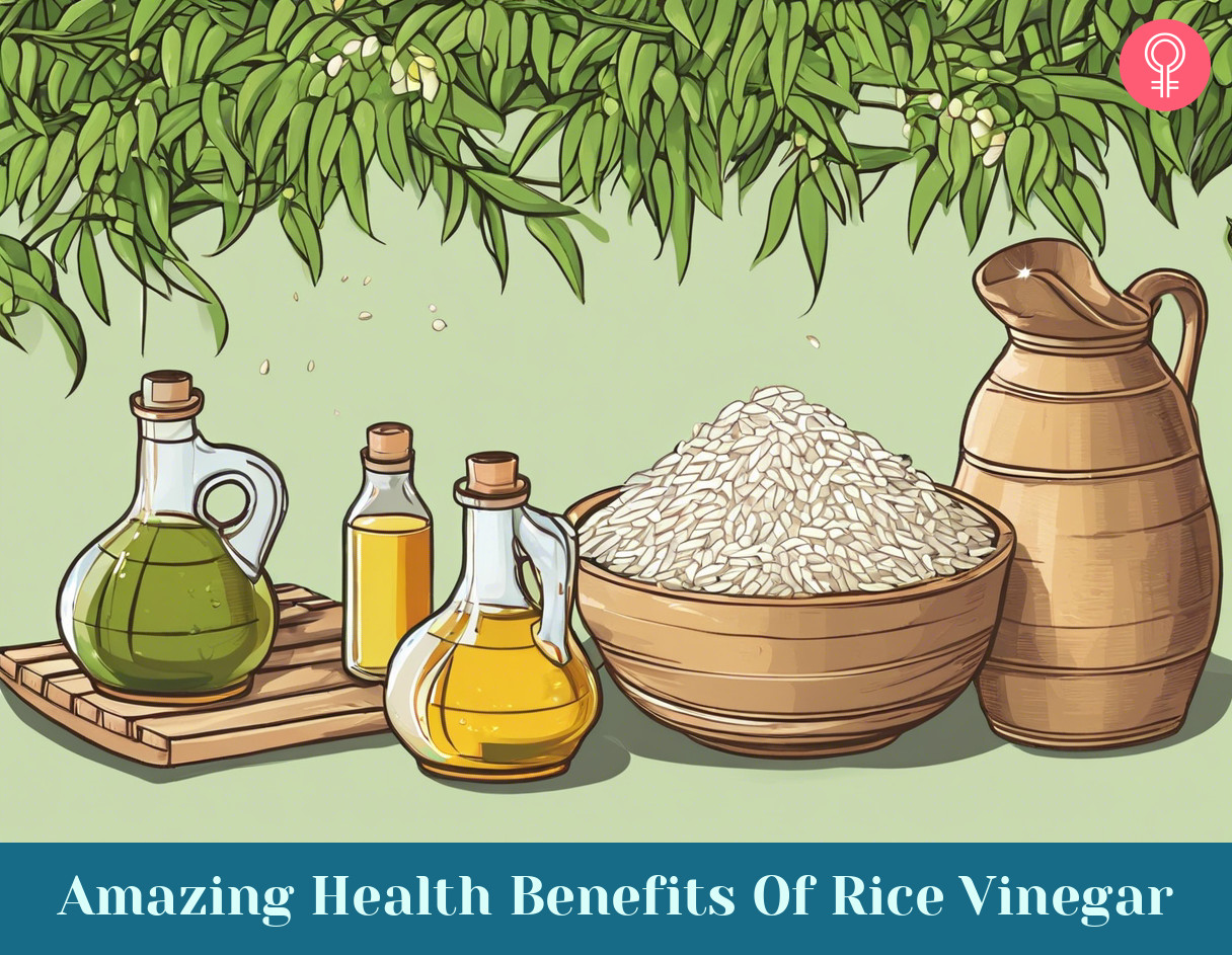 rice vinegar benefits_illustration