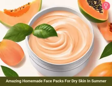 Face Packs For Dry Skin in summer