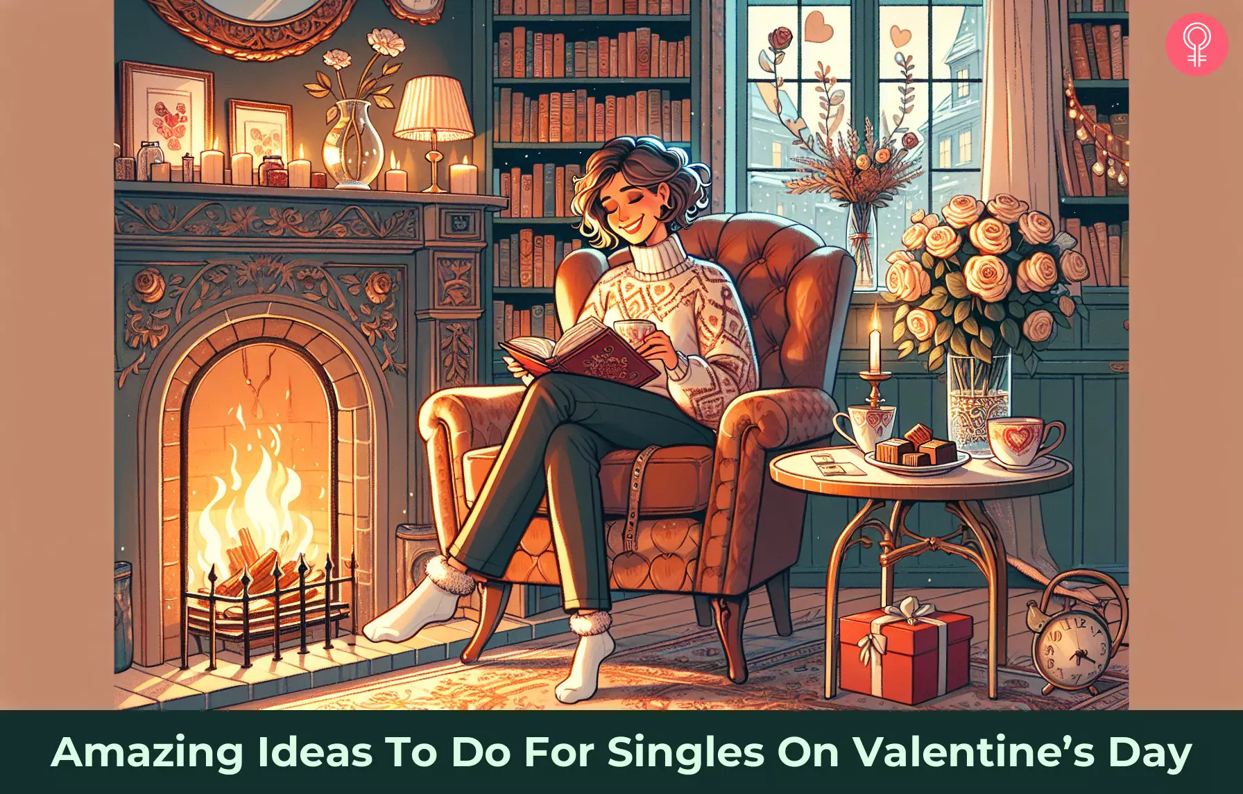 single on valentines day_illustration