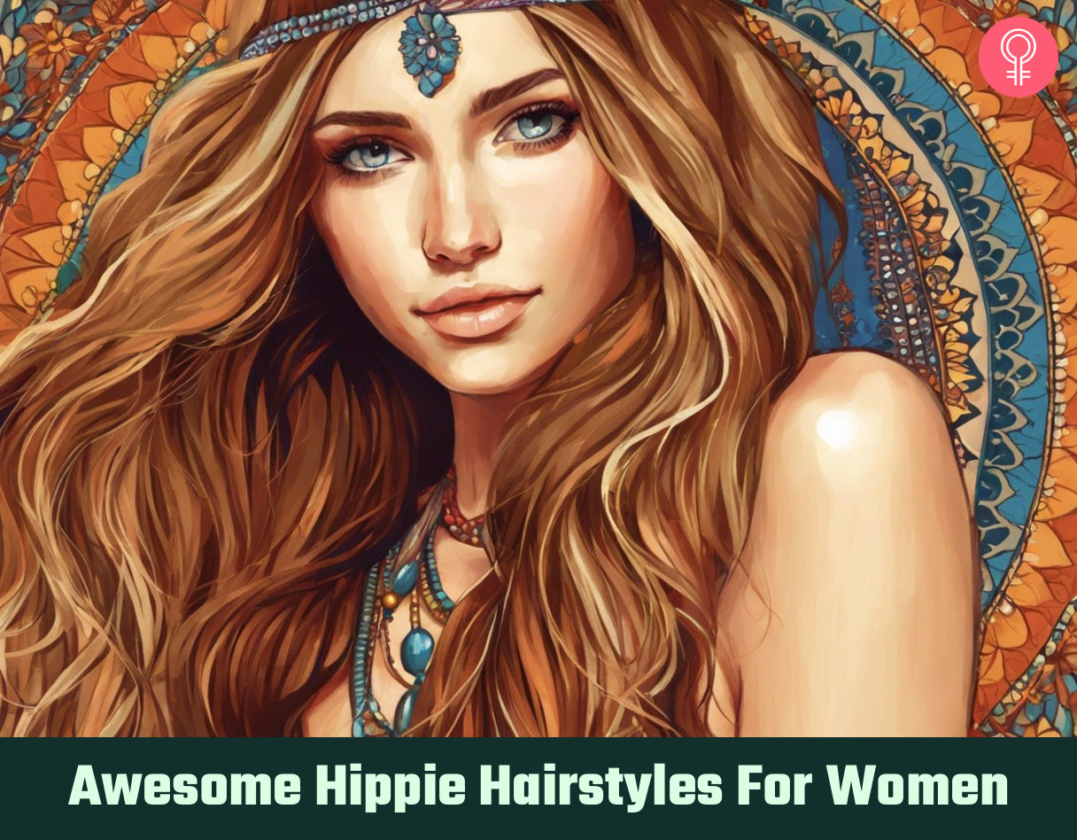 55 Awesome Hippie Hairstyles For Women | Easy hippie hairstyles, Hippie  hair, Long hair styles