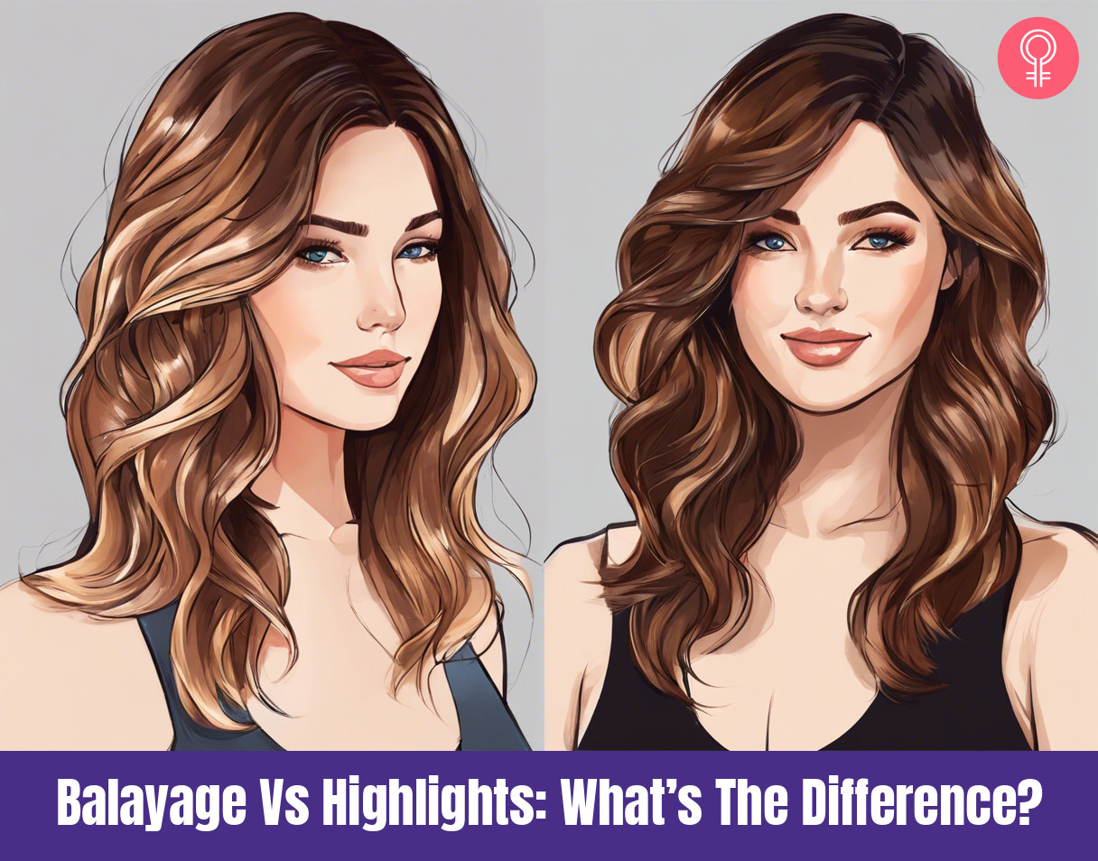 balayage vs highlights