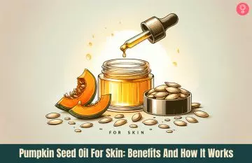 Pumpkin seed oil for Skin_illustration