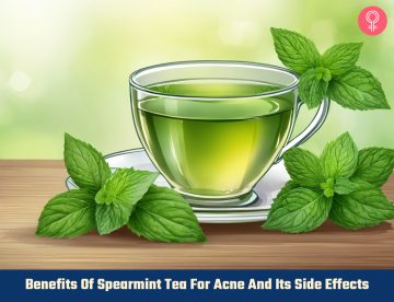 spearmint tea for acne