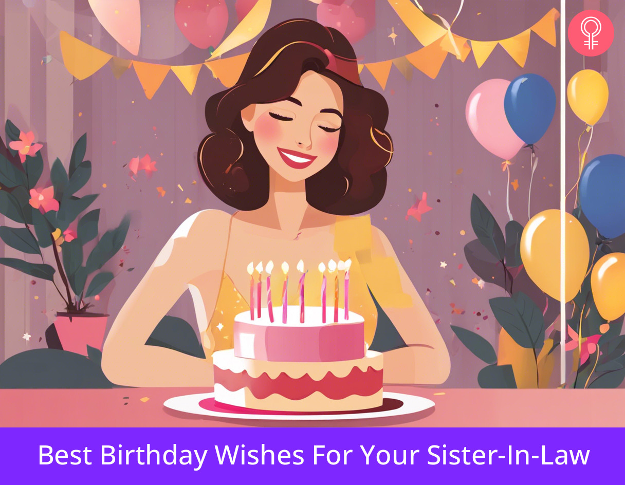 birthday wishes for sister in law