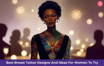 Breast tattoo designs