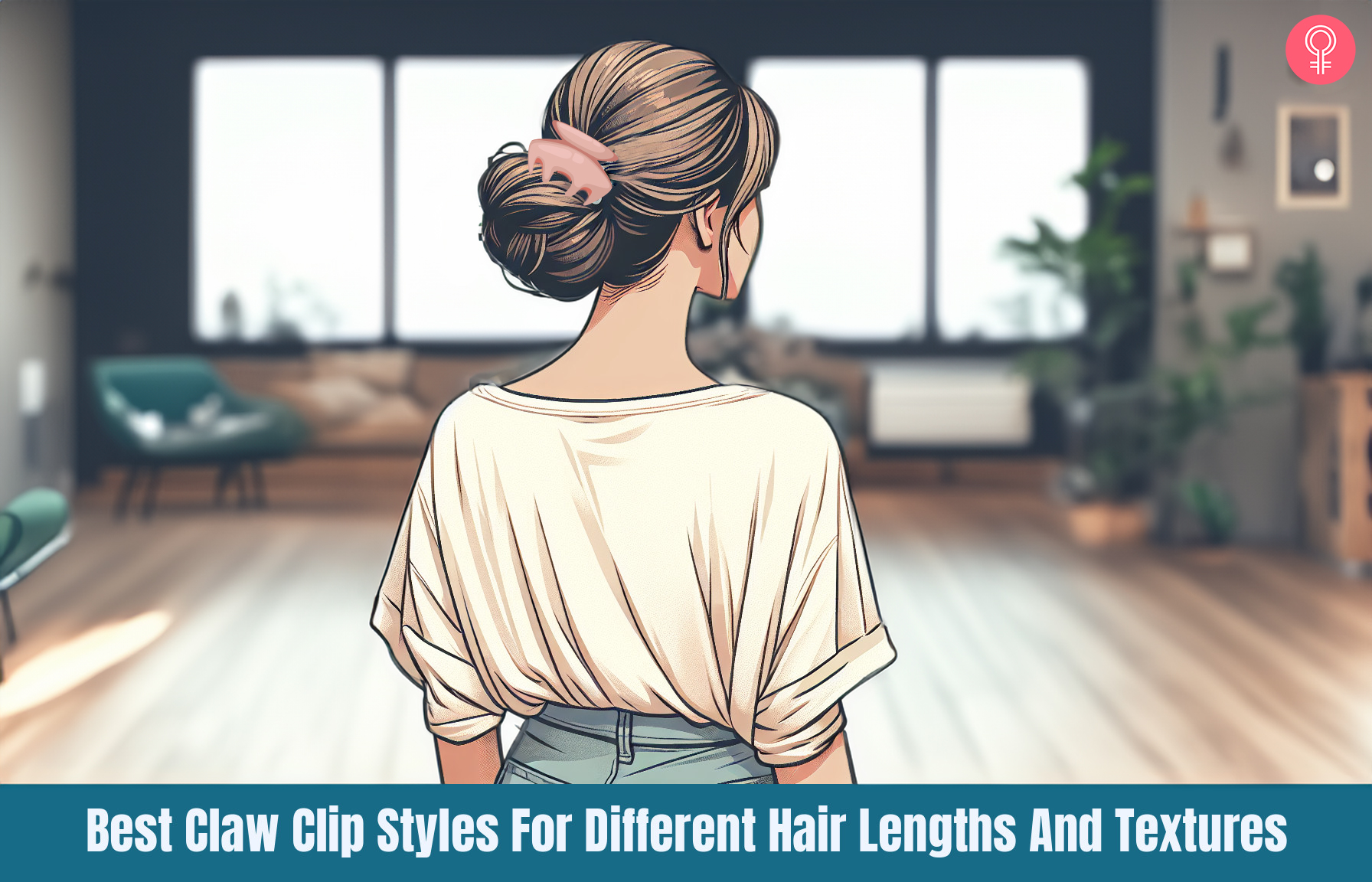 30 Best Claw Clip Styles For Different Hair Lengths And Textures